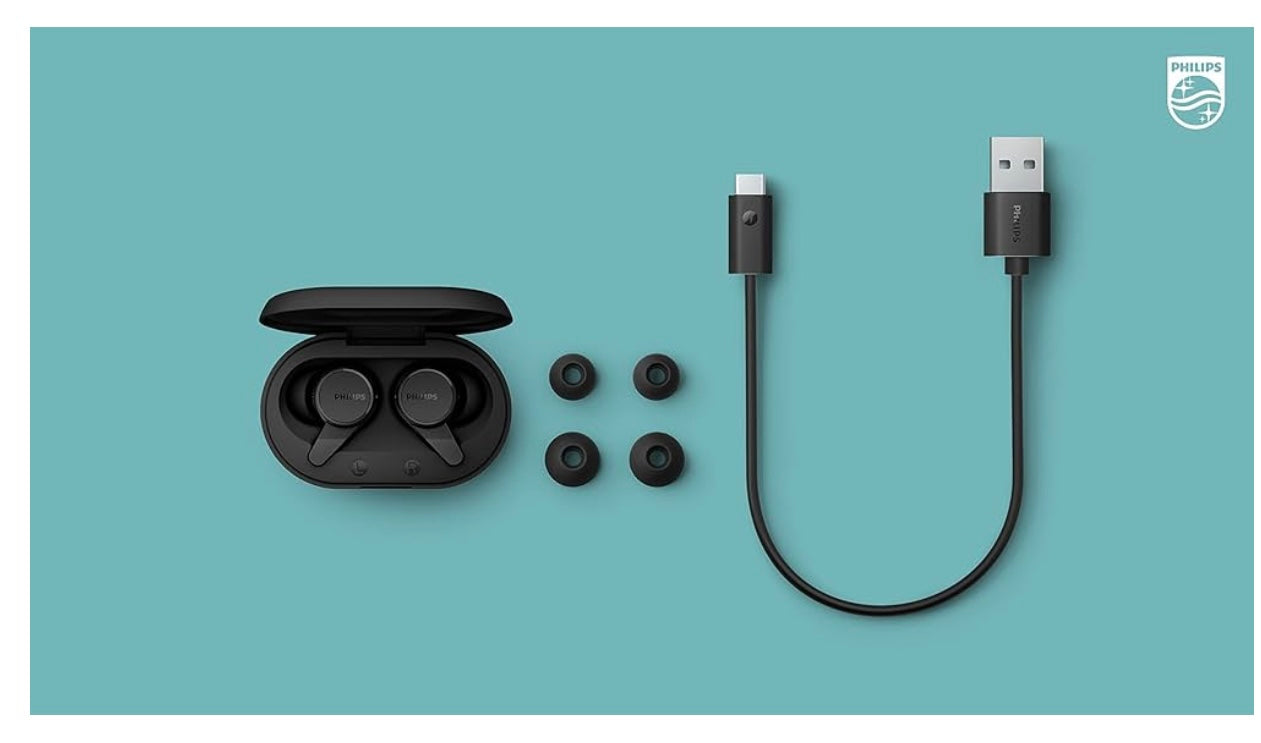 Philips T1207 Earbuds True Wireless - 4B Gadgets