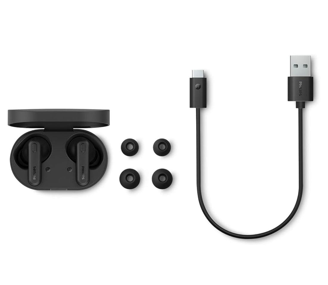 Philips TAT1108 Earbuds True Wireless with Tips - 4B Gadgets